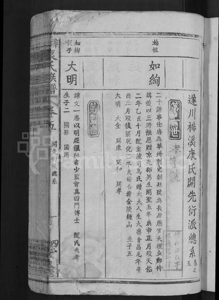 江西康氏族谱-棑溪康氏族谱 [10卷].pdf电子版预览图3