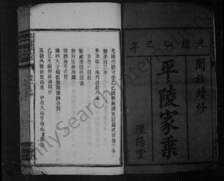 湖南史氏族谱-[史氏]平陵家乘 [卷数杂异].pdf电子版预览图2