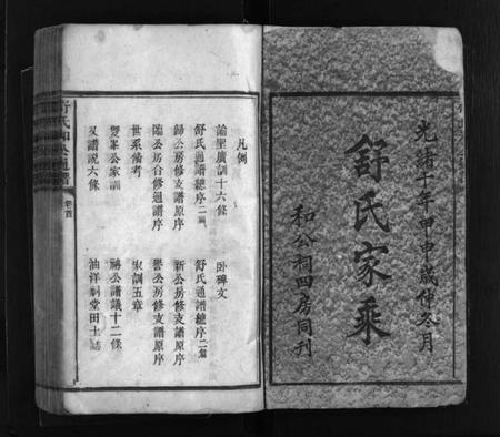 湖南舒氏族谱-舒氏和公通谱 [不分卷].pdf电子版预览图2