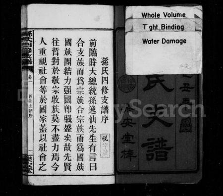 湖南孙氏族谱-孙氏支谱 [4卷].pdf电子版预览图2