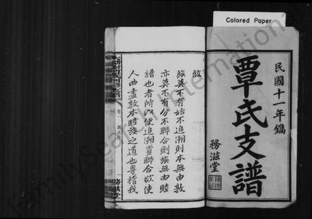 湖南覃氏族谱-覃氏支谱 [10卷].pdf电子版预览图2
