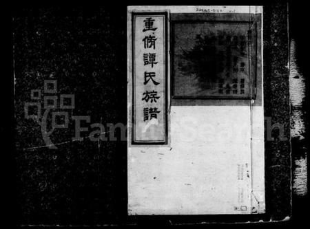 湖南谭氏族谱-南丰谭氏续修族谱 [20卷,首1卷].pdf电子版预览图1