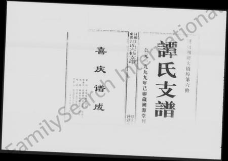 湖南谭氏族谱-湘乡东郊谭氏六修支谱 [4卷].pdf电子版预览图2