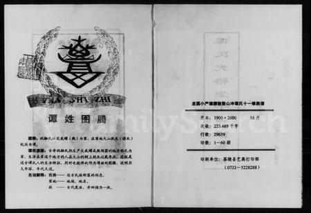 湖南谭氏族谱-谭氏光裕堂十一修族谱 [3卷,及卷首末].pdf电子版预览图2