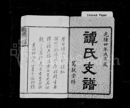 湖南谭氏族谱-谭氏支谱 [11卷,含首1卷].pdf电子版预览图2