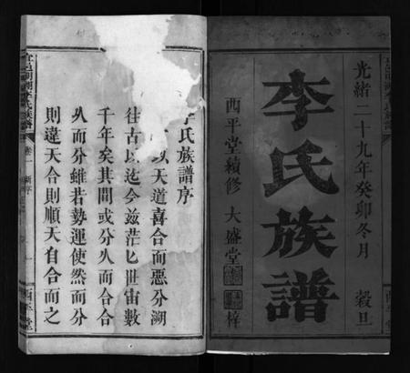 江西李氏族谱-宜邑明湖李氏族谱 [12卷].pdf电子版预览图1