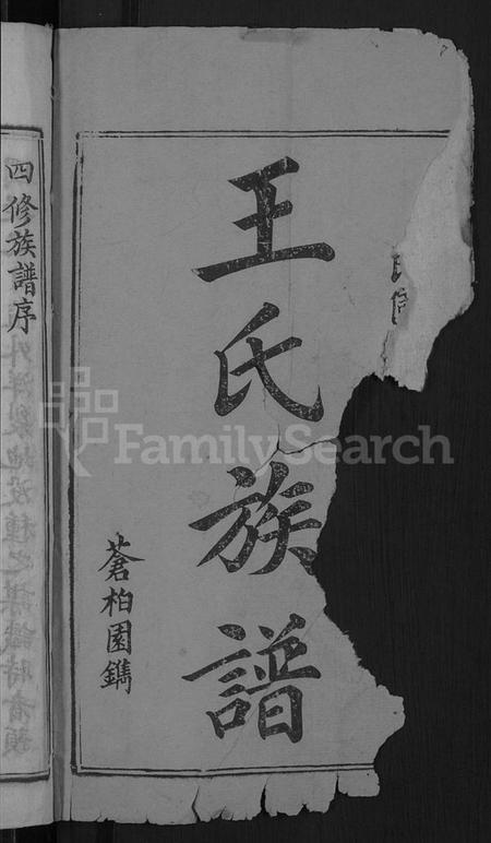 湖南王氏族谱-何家埠王氏族谱 [25卷,含首卷].pdf电子版预览图2