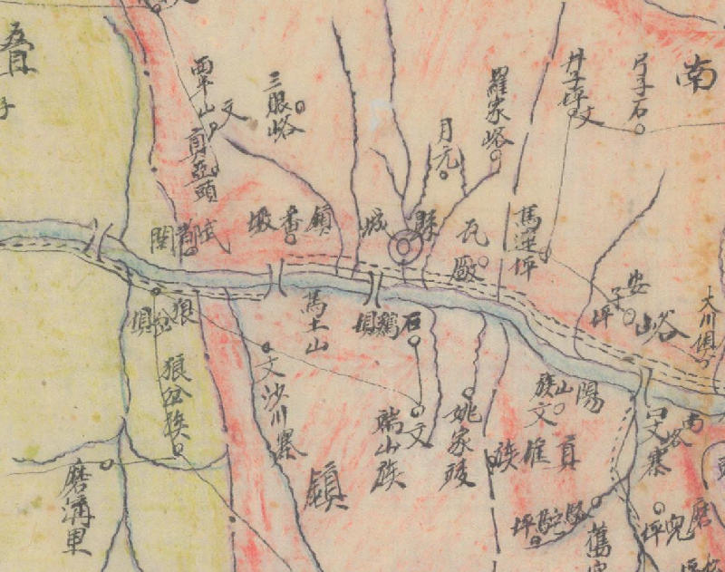 1940年代《甘肃省西固县略图》预览图1