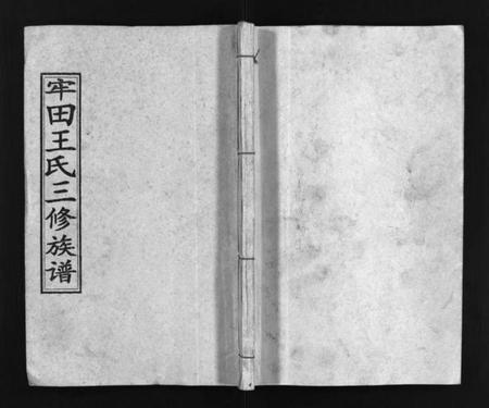 湖南王氏族谱-牢田王氏三修族谱 [39卷,首末各1卷].pdf电子版预览图1