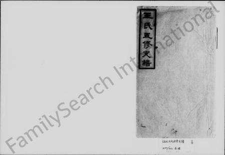 湖南王氏族谱-王氏五修支谱 [21卷,首末各1卷].pdf电子版缩略图