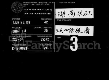 湖南王氏族谱-王氏四修族谱 [12卷,首末各1卷].pdf电子版缩略图