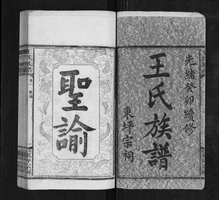 湖南王氏族谱-王氏族谱[11卷].pdf电子版预览图1