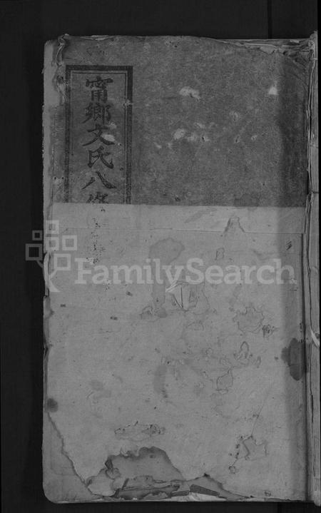 湖南文氏族谱-湖南甯乡文氏八修家谱 [13卷].pdf电子版缩略图