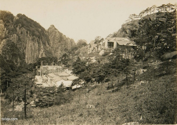 1929年安徽黄山的秀美风光老照片预览图5