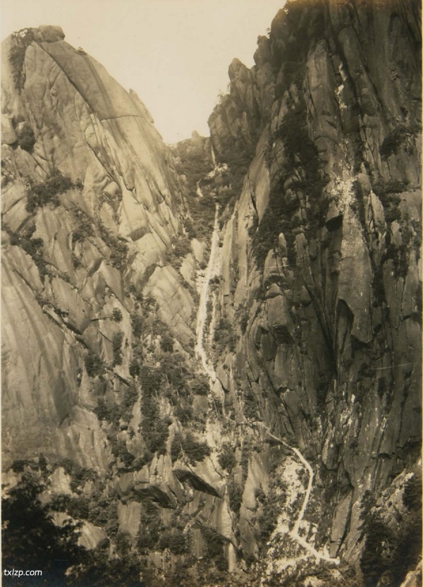 1929年安徽黄山的秀美风光老照片预览图7