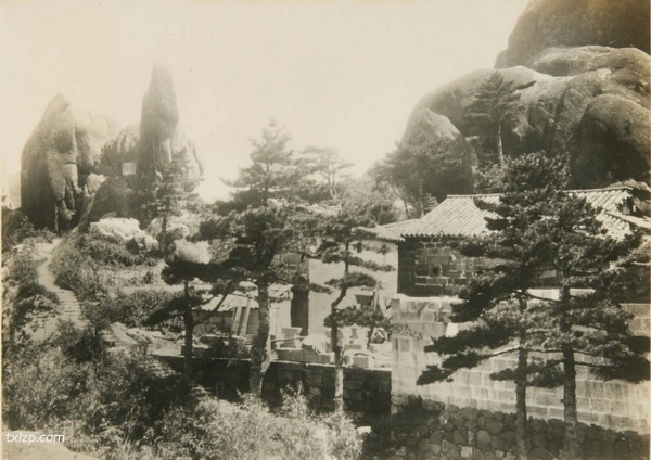 1929年安徽黄山的秀美风光老照片预览图8