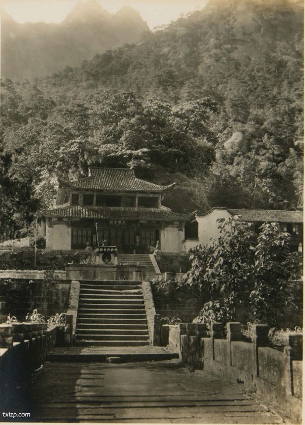 1929年安徽黄山的秀美风光老照片预览图9