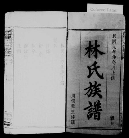 江西林氏族谱-万载牟村林氏族谱 [4卷,首1卷].pdf电子版预览图1