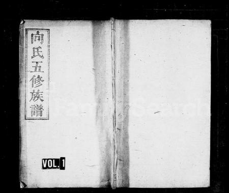 湖南向氏族谱-向氏五修族谱 [卷首10卷].pdf电子版预览图1