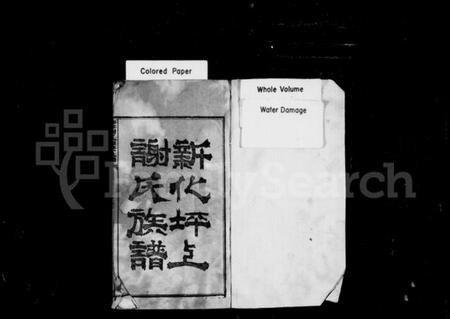 湖南谢氏族谱-新化坪上谢氏族谱 [17卷,首1卷].pdf电子版预览图2