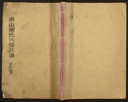 湖南谢氏族谱-洪山谢氏六修族谱[21卷,首1卷].pdf电子版缩略图