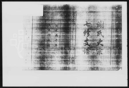 湖南谢氏族谱-湘乡侯堂谢氏大宗任之公房谱.pdf电子版预览图2