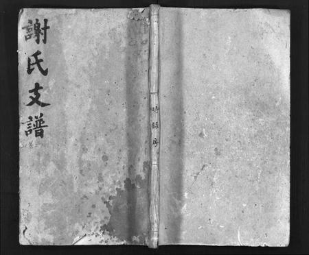 湖南谢氏族谱-谢氏支谱 [4卷,首2卷].pdf电子版缩略图