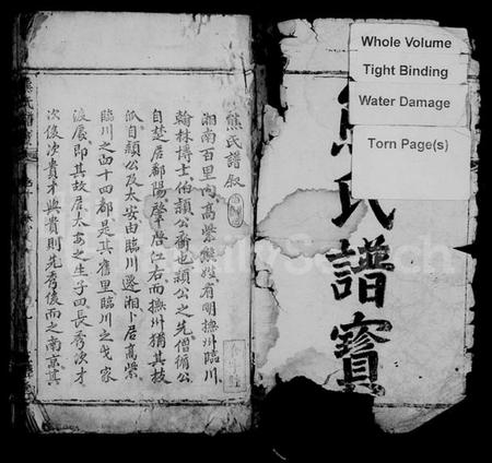湖南熊氏族谱-熊氏谱宝.pdf电子版预览图3