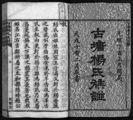 湖南杨氏族谱-古塘杨氏族谱[按部分卷].pdf电子版预览图2