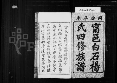 湖南杨氏族谱-宁邑白石杨氏四修族谱 [18卷,首末各1卷].pdf电子版预览图2