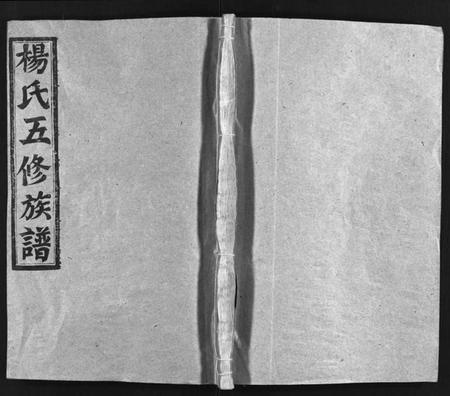 湖南杨氏族谱-杨氏五修族谱[14卷,首3卷].pdf电子版预览图1