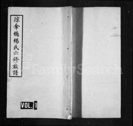 湖南杨氏族谱-杨氏族谱 [20卷].pdf电子版预览图1