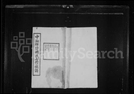 湖南杨氏族谱-杨氏族谱 [41卷].pdf电子版预览图1