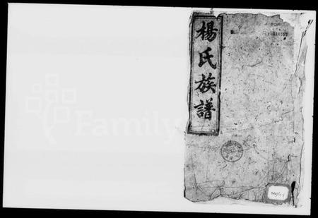 湖南杨氏族谱-杨氏族谱 [6卷,首1卷].pdf电子版预览图1