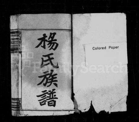 湖南杨氏族谱-杨氏族谱 [卷数杂异].pdf电子版预览图2