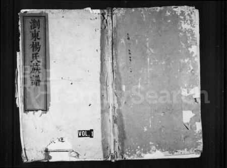 湖南杨氏族谱-浏东杨氏族谱 [不分卷].pdf电子版预览图1