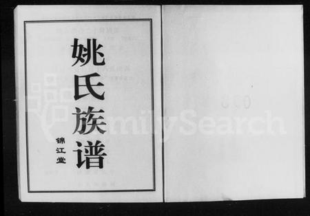 湖南姚氏族谱-姚氏族谱.pdf电子版预览图1