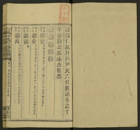 湖南尹氏族谱-井田尹氏六修族谱 [世系4卷,行传20卷,及卷首9,末3].pdf电子版预览图1