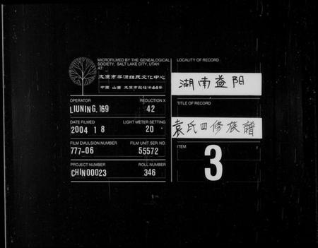 湖南袁氏族谱-益阳袁氏四修族谱 [上编9卷,下编18卷,及卷首].pdf电子版缩略图