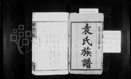 湖南袁氏族谱-袁氏族谱 [4卷,首1卷].pdf电子版预览图1