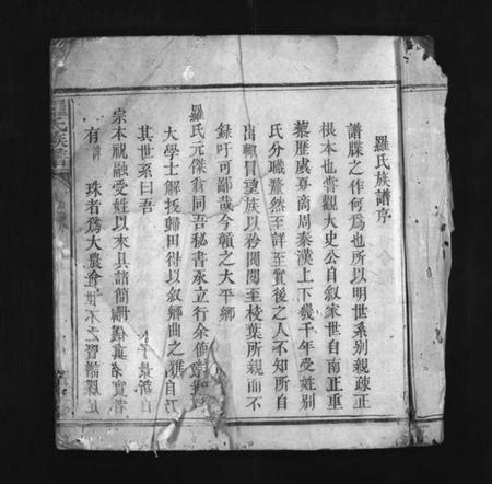 江西罗氏族谱-罗氏宗谱 [残卷].pdf电子版预览图1