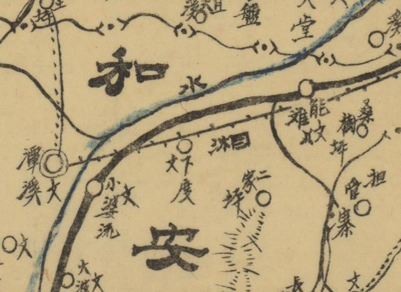 1944年湖南《泸溪县图》预览图2