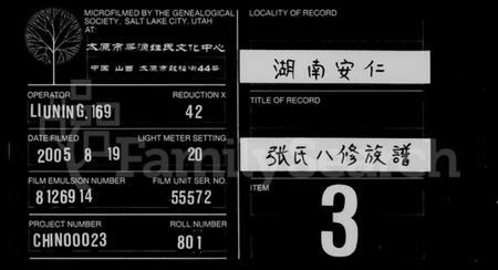 湖南张氏族谱-张氏八修族谱 [10卷].pdf电子版缩略图