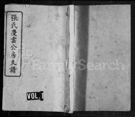 湖南张氏族谱-张氏庆云公房支谱 [36卷,含首1卷].pdf电子版预览图1