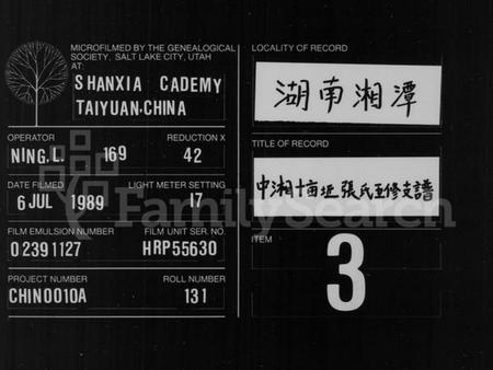 湖南张氏族谱-张氏支谱 [20卷].pdf电子版缩略图