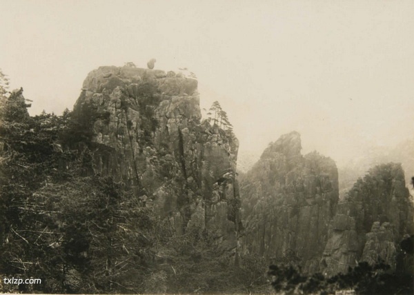 1929年安徽黄山的秀美风光老照片预览图20