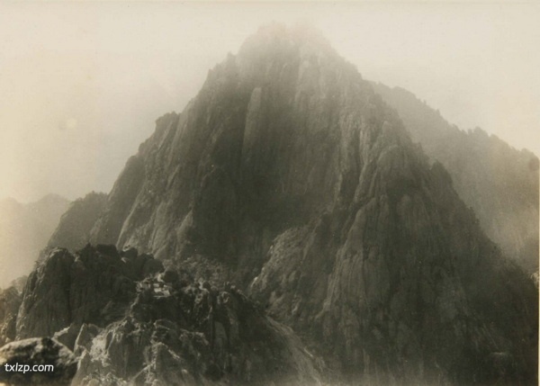 1929年安徽黄山的秀美风光老照片预览图22