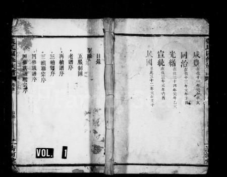 湖南张氏族谱-张氏族谱 [15卷,首1卷].pdf电子版预览图1