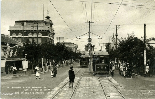 抗战时期朝鲜老照片 日本明信片《平壤名胜》预览图1