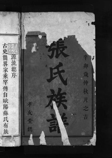 湖南张氏族谱-张氏族谱 [不分卷].pdf电子版预览图2